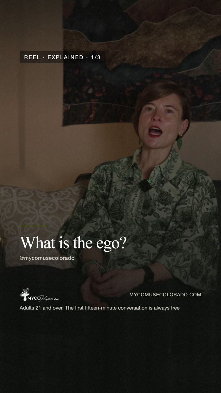 Ego dissolution, explained. Part 1 of 3. People ask what ego dissolution means. There are a hundred answers. Mine starts here: the ego is...